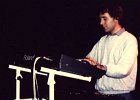 Kurt Poppe live on stage - 1987